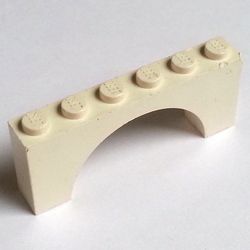 LEGO PART 3307 Brick Arch 1 x 6 x 2 - Thick Top with Reinforced ...