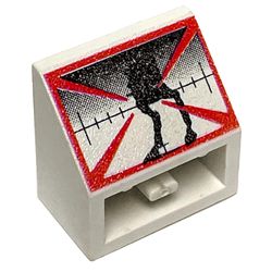 Slope Inverted 45° 2 x 2 with AT-ST Print, Fade Bar at Top
