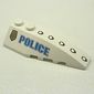 Wedge Curved 6 x 2 Right with 'POLICE' Print