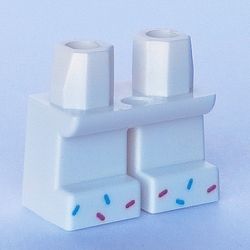 Legs Short [without Hole] with Sprinkles print