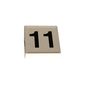 Duplo Tile 2 x 2 with '11' Print