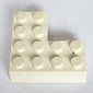 Brick 4 x 4 Corner without Bottom Tubes