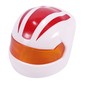 Helmet, Formula 1 with Trans-Orange Visor pattern and Red Stripes print