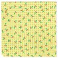 Scala, Blanket 17 x 17 with Checks and Cherries Print