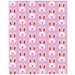 Duplo Blanket, Bright Pink with Rabbit Heads Print
