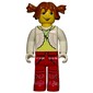 Juniors Midifig, Tina, White Torso and Red Legs