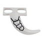 Minifig Hipwear Short Tail Costume with Metal Scales/Armor Plating print