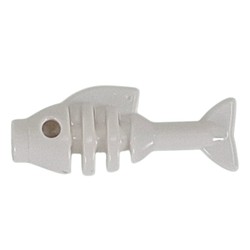 LEGO part 8043 Animal, Fish Skeleton in White