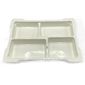 Storage / Sorting Tray, SPIKE Prime, Upper Tray - 4 Cups [For New Style Storage Bins]