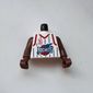 Torso Basketball Jersey, Houston Rockets #3' Print, Long One Piece Arms Brown (NBA)