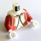 Torso Pirate Imperial Guard Officer Print, Red Arms, White Hands