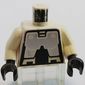 Torso Robot, Metal Panels Print (Exploriens), White Arms, Black Hands