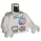 Torso Launch Command Logo, Gray Equipment Print, White Arms and Hands