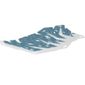 Wing, Left, Medium Azure Ice Print