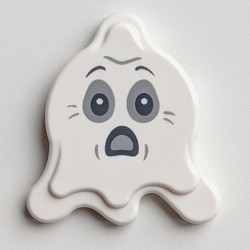 Tile Special, Splat with Rounded Sides, Ghost Print