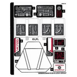 Sticker Sheet for Set 75219-1