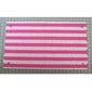 Belville, Tent Cover with Pink Stripes Print