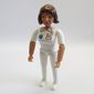 Belville Figure Articulated Elbows, Female, Brown Hair, White Pants, White Shirt with EMT Star of Life Print (Medic)