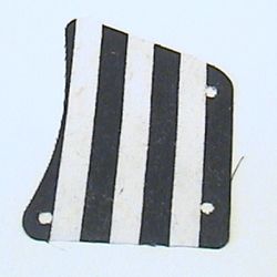 Sail, 9 x 11, with 3 Holes and Black Stripes Print