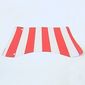 Sail, Curved Bottom with Red Stripes Print