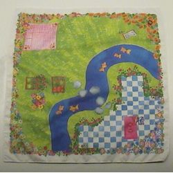 Playmat, Belville, 49cm x 49cm with Stream Print