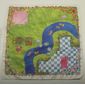 Playmat, Belville, 49cm x 49cm with Stream Print
