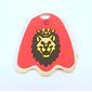 Neckwear Cape, Round Lobes with Royal Knights Lion Head Print