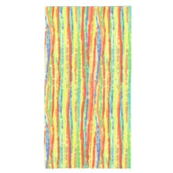 Scala, Blanket 22 x 12, Multi-Color Stripes Print