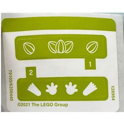 Sticker Sheet for Set 40482-1