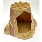 Duplo Plant Tree House 6 x 6 x 5 with Door Opening and Copper Plates Print