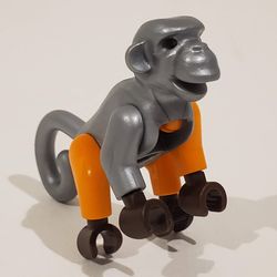 LEGO PART 2550c02 Animal, Monkey, Style 2 [Complete Assembly] (Monkey ...