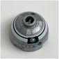 Brick Round 2 x 2 Dome Top, Blocked Open Stud, Bottom Axle Holder with White and Black Print (R2-Q2)