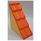 Duplo Roofpiece Slope 50 2 x 4 Medium Orange Shingles