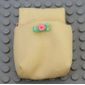 Belville, Sleeping Bag / Baby Pouch with Green and Pink Floral Bow