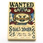 Tile 2 x 3 with 'WANTED', GOLD ROGER', print