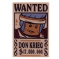 Tile 2 x 3 with 'WANTED', DON KRIEG', '17.000.000' print