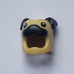 Costume / Mask, Dog, Pug Print
