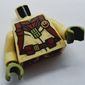Torso Robe, Reddish Brown Straps, Republic Badge print (Yoda), Tan Arms, Olive Green Hands