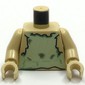 Torso Tatty Tunic Print (Dobby), Tan Arms and Hands