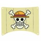 Sail, Rectangle, 26 x 20, with Straw Hat Skull and Crossbones Print