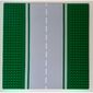 Baseplate 32 x 32 with 7-Stud Straight with Road without White Sidelines Print