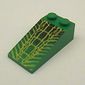 Slope 18° 4 x 2 with Yellow Gator Skin Print