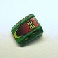 Slope Curved 2 x 2 with Lip, No Studs with '38' Print