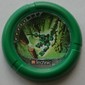 Large Figure Throwing Disk, Amazon / Jungle, 5 Pips, Hanging on Vine and Cutting Tree Print