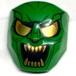 Slope Curved 4 x 5 x 1 2/3 with Green Goblin Face print