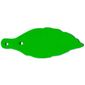 Belville, Plant, Leaf 6 1/2 x 17 1/2 For Set 5862
