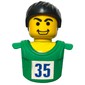 Sports Promo Figure Head Torso Assembly McDonald's Set 8 [7918]