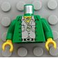 Torso Jacket, White Shirt, and Necklace Print, Green Arms, Yellow Hands