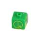 Pen Bead, Square with Matoran Alphabet L, E, W and A Print