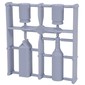 Belville / Scala, Food, Table Containers (Wine, Milk, 2 Jars) [Complete Sprue]